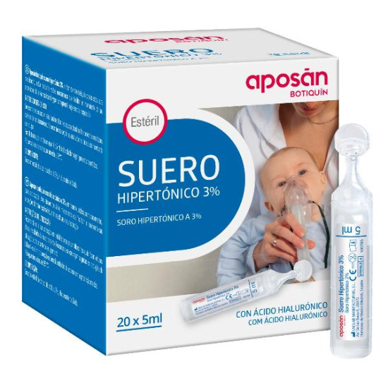 APOSAN SUERO HIPERTONICO 3% 20X5ML CN 224645 | PcFarmacia