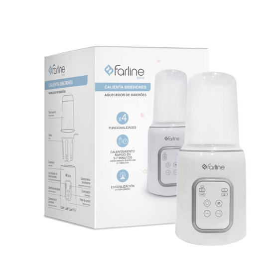 FARLINE BEBE CALIENTABIBERONES CN 220837 | PcFarmacia
