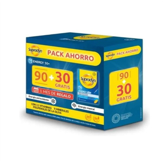 SUPRADYN ENERGY 50+ 90 + 30 COMPRIMIDOS CN 092193 | PcFarmacia