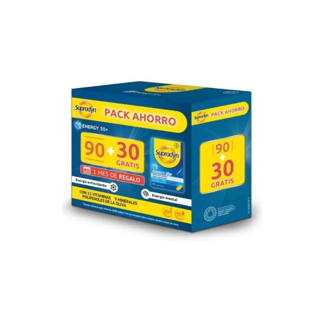 SUPRADYN ENERGY 50+ 90 + 30 COMPRIMIDOS CN 092193 | PcFarmacia