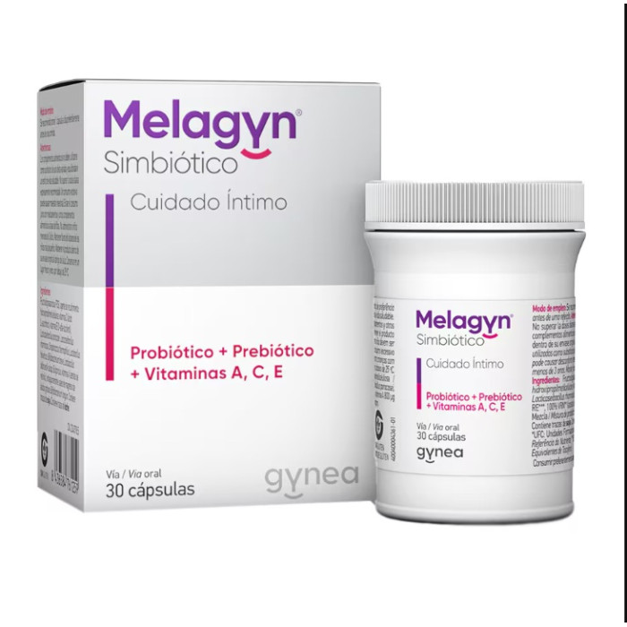 MELAGYN SIMBIOTICO 30 CAPS CN 224578 | PcFarmacia