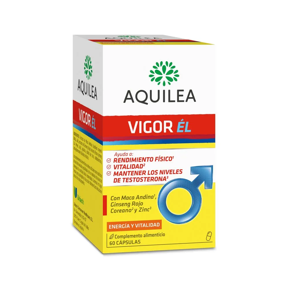 AQUILEA VIGOR EL 60 CAPS CN 164339 | PcFarmacia