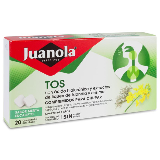 JUANOLA TOS 20 COMP CN 219496 | PcFarmacia