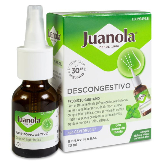 JUANOLA DESCONG SPR NASAL 20ML CN 199499 | PcFarmacia