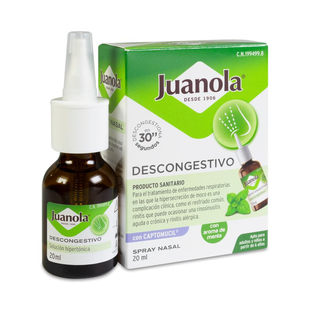 JUANOLA DESCONG SPR NASAL 20ML CN 199499 | PcFarmacia