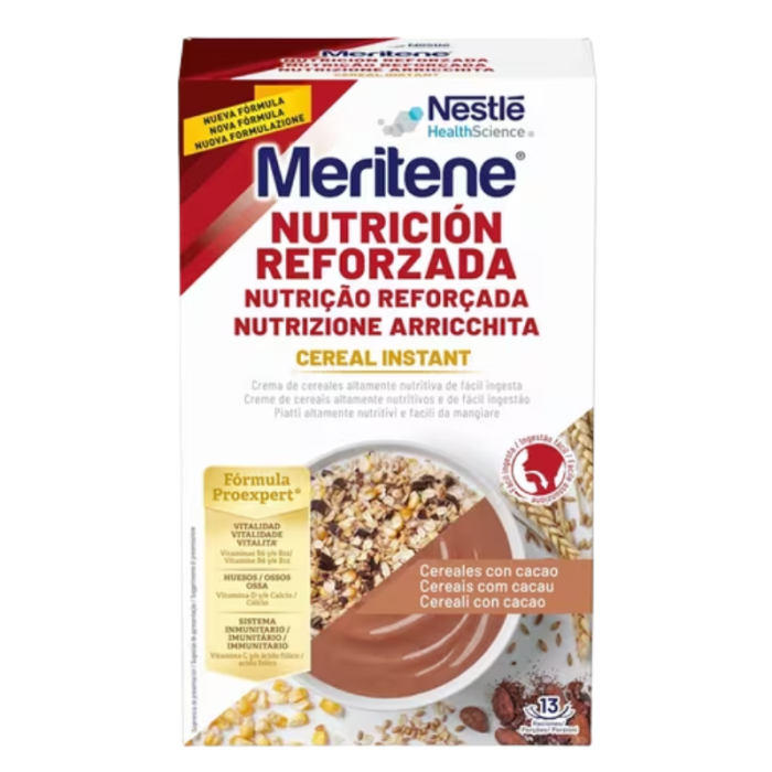 MERITENE CEREAL INSTANT CACAO CN 219768 | PcFarmacia