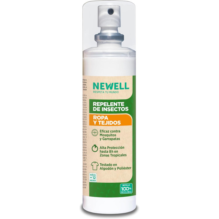 NEWELL REPELENTE INSECTOS ROPA Y TEJIDOS 100ML CN 220615 | PcFarmacia