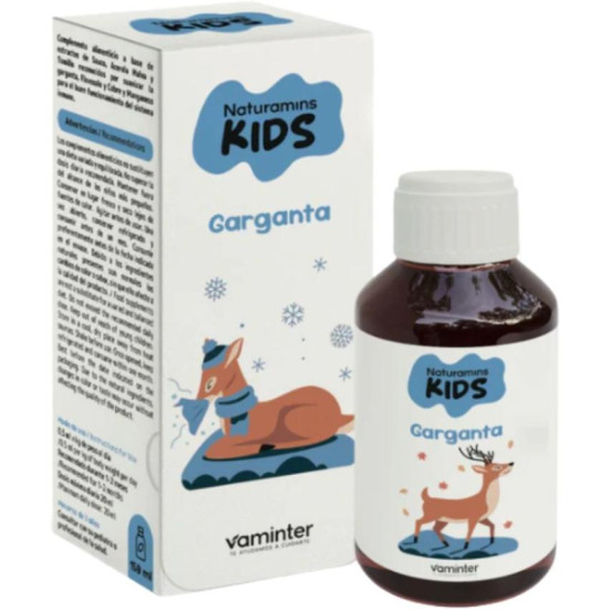 NATURAMINS KIDS GARGANTA 150ML CN 223939 | PcFarmacia