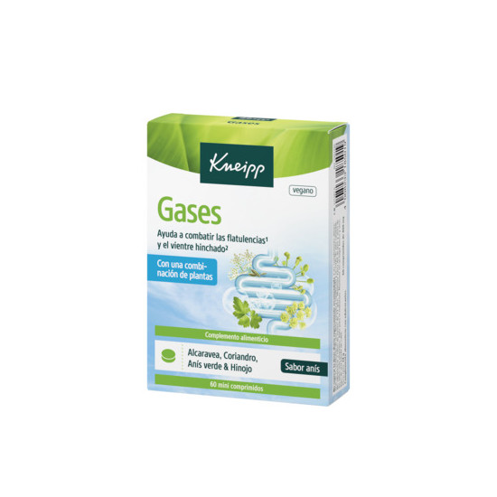 KNEIPP GASES 60 MINI COMPRIMIDOS ANIS CN 225381 | PcFarmacia