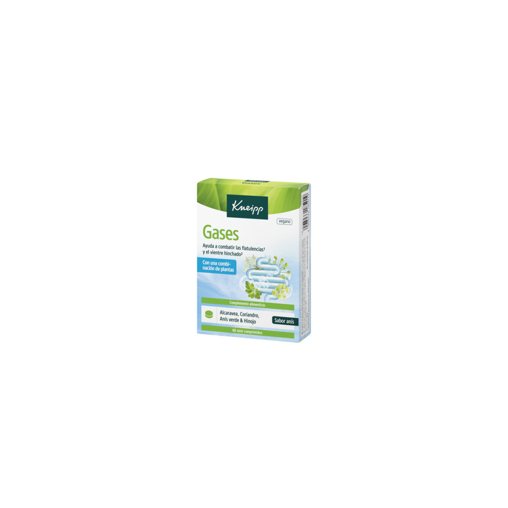 KNEIPP GASES 60 MINI COMPRIMIDOS ANIS CN 225381 | PcFarmacia