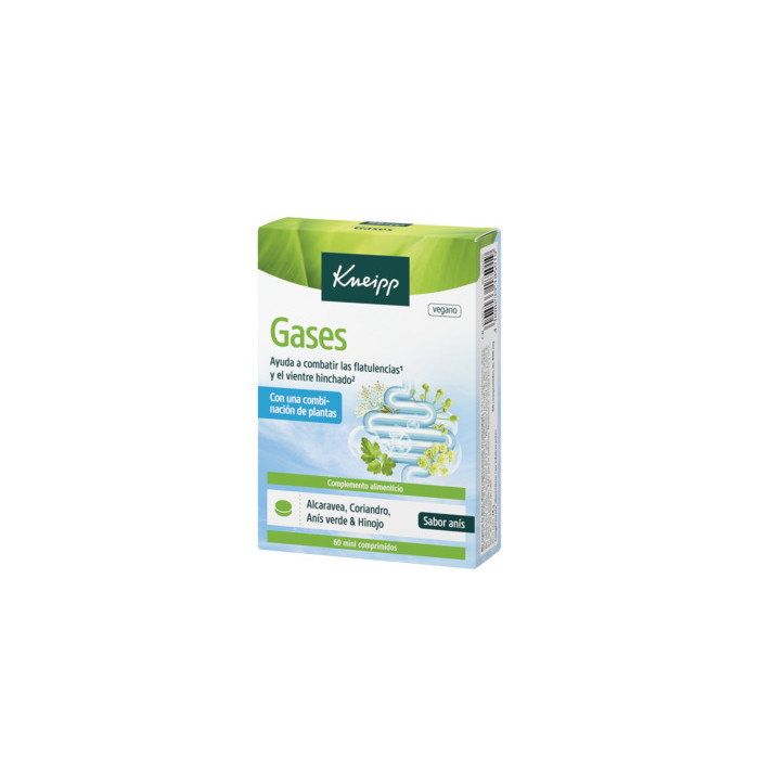 KNEIPP GASES 60 MINI COMPRIMIDOS ANIS CN 225381 | PcFarmacia