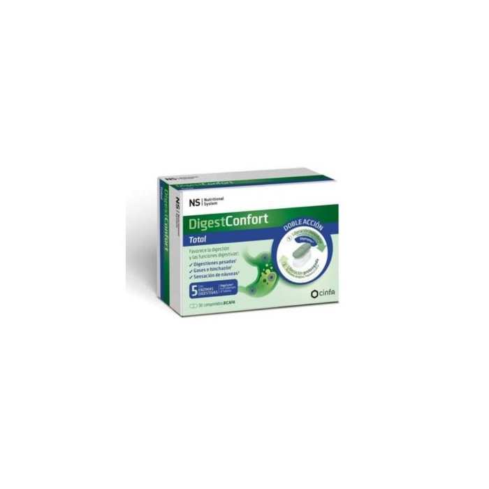 NS DIGESTCONFORT TOTAL 30 COMPRIMIDOS BICAPA CN 224991 | PcFarmacia