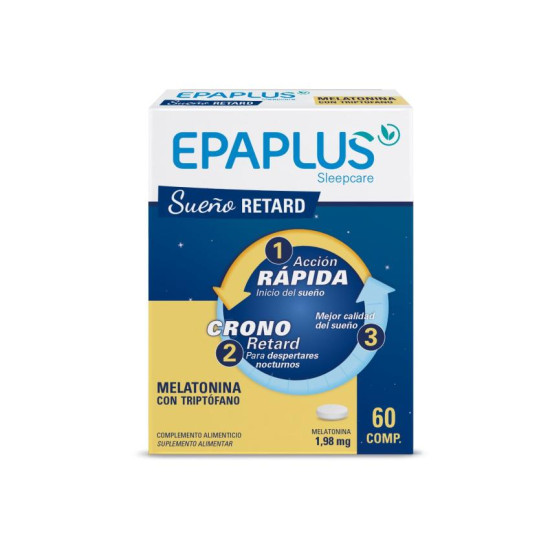 EPAPLUS SLEEPCARE SUEÑO RETARD 60 COMP CN 181456 | PcFarmacia