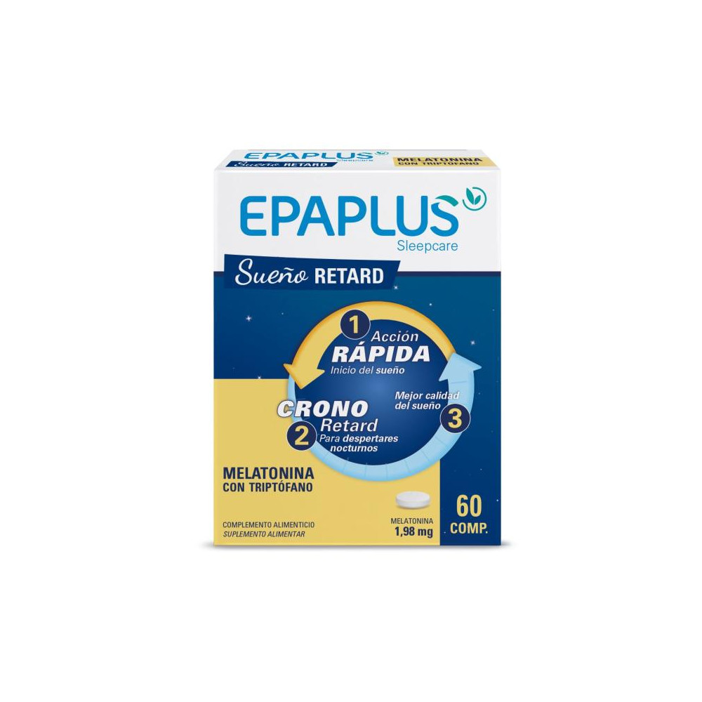 EPAPLUS SLEEPCARE SUEÑO RETARD 60 COMP CN 181456 | PcFarmacia