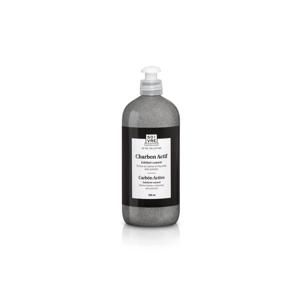 SOIVRE GEL BAÑO EXFOLIANTE CORPORAL CARBON 500ML CN 196743 | PcFarmacia