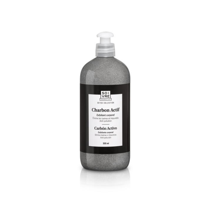 SOIVRE GEL BAÑO EXFOLIANTE CORPORAL CARBON 500ML CN 196743 | PcFarmacia